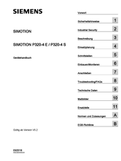 Siemens SIMOTION P320-4 E Gerätehandbuch