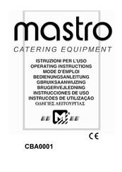 mastro CBA0001 Bedienungsanleitung