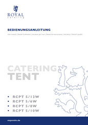 Royal Catering RCPT 5/8W Bedienungsanleitung