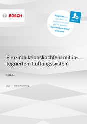 Bosch PXX8 D Serie Gebrauchsanleitung