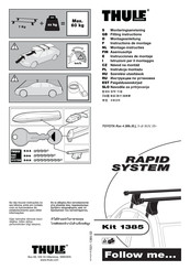 Thule 1135 Montageanleitung