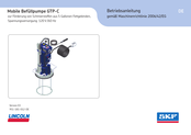 Lincoln 24-1560-3601 Betriebsanleitung