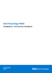 Dell PowerEdge R660 Installations- Und Servicehandbuch