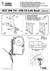Fiamma VW T4 Montageanleitung