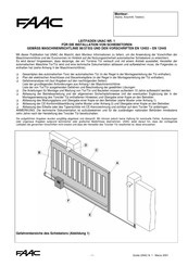 Faac UNAC Leitfaden