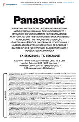 Panasonic TX-55MZ800E Bedienungsanleitung