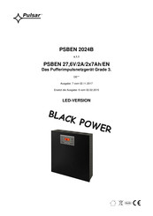 Pulsar BLACK POWER PSBEN 2024B Bedienungsanleitung