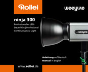 Rollei weeylite ninja 300 Anleitung