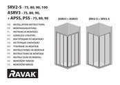 RAVAK ASRV3 80 + ASRV3 80 Montageanleitung