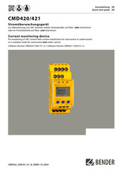 Bender CMD421 Kurzanleitung
