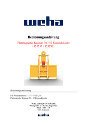 weha 153290 Bedienungsanleitung