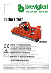 Breviglieri turbo t76sr-220 Allgemeine Betriebs- Und Wartungsanleitung