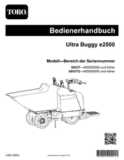 Toro 68037G Bedienerhandbuch