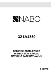 Nabo 32 LV4350 Bedienungsanleitung
