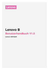 Lenovo A2016a40 Benutzerhandbuch