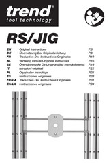 Trend RS/JIG Übersetzung Der Originalanleitung