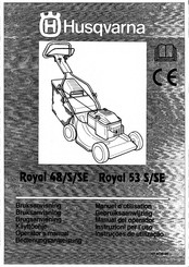 Husqvarna Royal 48SE Bedienungsanweisung