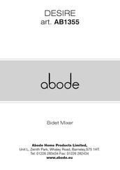 Abode DESIRE AB1355 Bedienungsanleitung