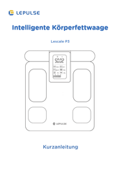 LEPULSE Lescale P3 Kurzanleitung