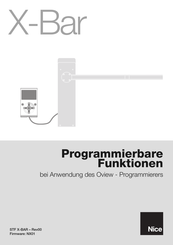 Nice X-BAR Anwendung