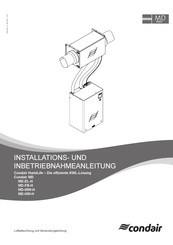 Condair MD-WW-H Installations- Und Inbetriebnahmeanleitung