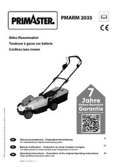 PrimAster PMARM 2033 Gebrauchsanweisung