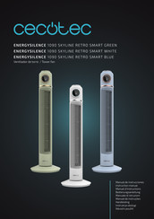cecotec ENERGYSILENCE 1090 SKYLINE RETRO SMART GREEN Bedienungsanleitung