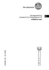 IFM Electronic efector160 LMT100 Montageanleitung