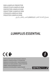 Astralpool LUMIPLUS ESSENTIAL Einbau- Und Betriebsanleitung