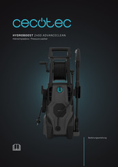 Cecotec HYDROBOOST 2400 ADVANCECLEAN Bedienungsanleitung