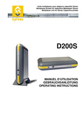 sylvac D200S Gebrauchsanleitung
