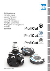 LEITZ ProfilCut premium Betriebsanleitung