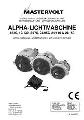 Mastervolt ALPHA 24/75 Betriebsanleitung
