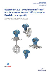 Emerson Rosemount 2051 Kurzanleitung