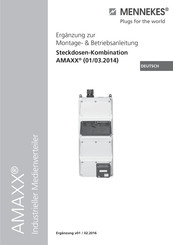 Mennekes AMAXX Montage & Betriebsanleitung