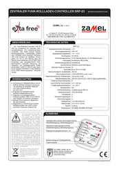 ZAMEL exta free SRP-03 Bedienungsanleitung