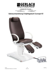 Gerlach Concept F2 Gebrauchsanleitung