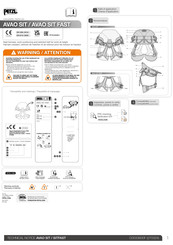 PETZL AVAO SIT Bedienungsanleitung