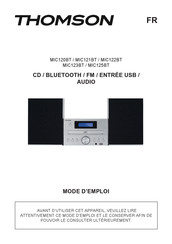 THOMSON MIC125BT Bedienungsanleitung