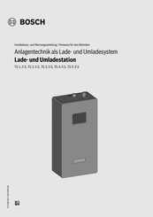Bosch TS4-3 S Installations- Und Wartungsanleitung