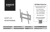 LEGRAND SANUS MFMT1-B2 Montageanleitung