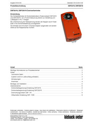 Kieback&Peter DSF24/16 Produktbeschreibung