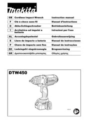 Makita DTW450RTJ Betriebsanleitung
