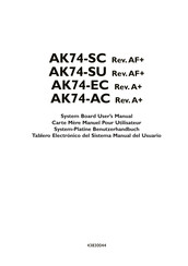 DFI AK74-SU Benutzerhandbuch