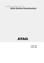 Atag KS24178B Bedienungsanleitung