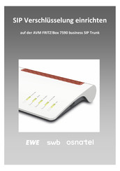 AVM FRITZ!Box 7590 Bedienungsanleitung