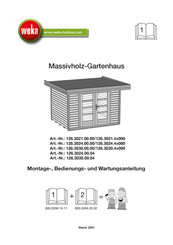 Weka 126.3021.00.00 Montage-, Bedienungs- Und Wartungsanleitung