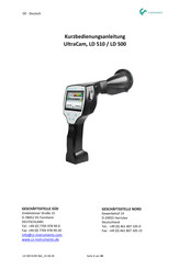 CS Instruments LD 510 Kurzbedienungsanleitung