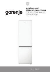 Gorenje RB39EPW4 Ausführliche Gebrauchsanleitung