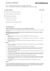 dormakaba MUNDUS PREMIUM PT 41 Bedienungsanleitung
